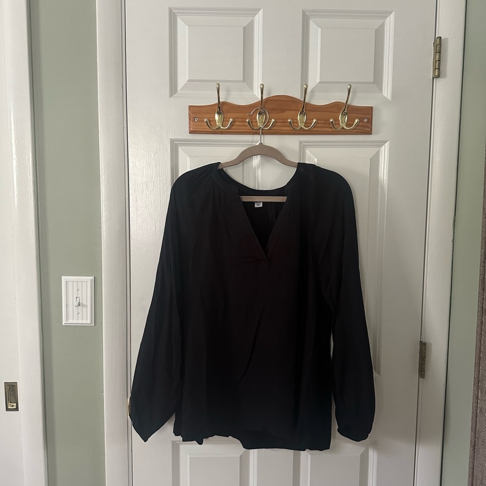 Old Navy Black Women's Blouse